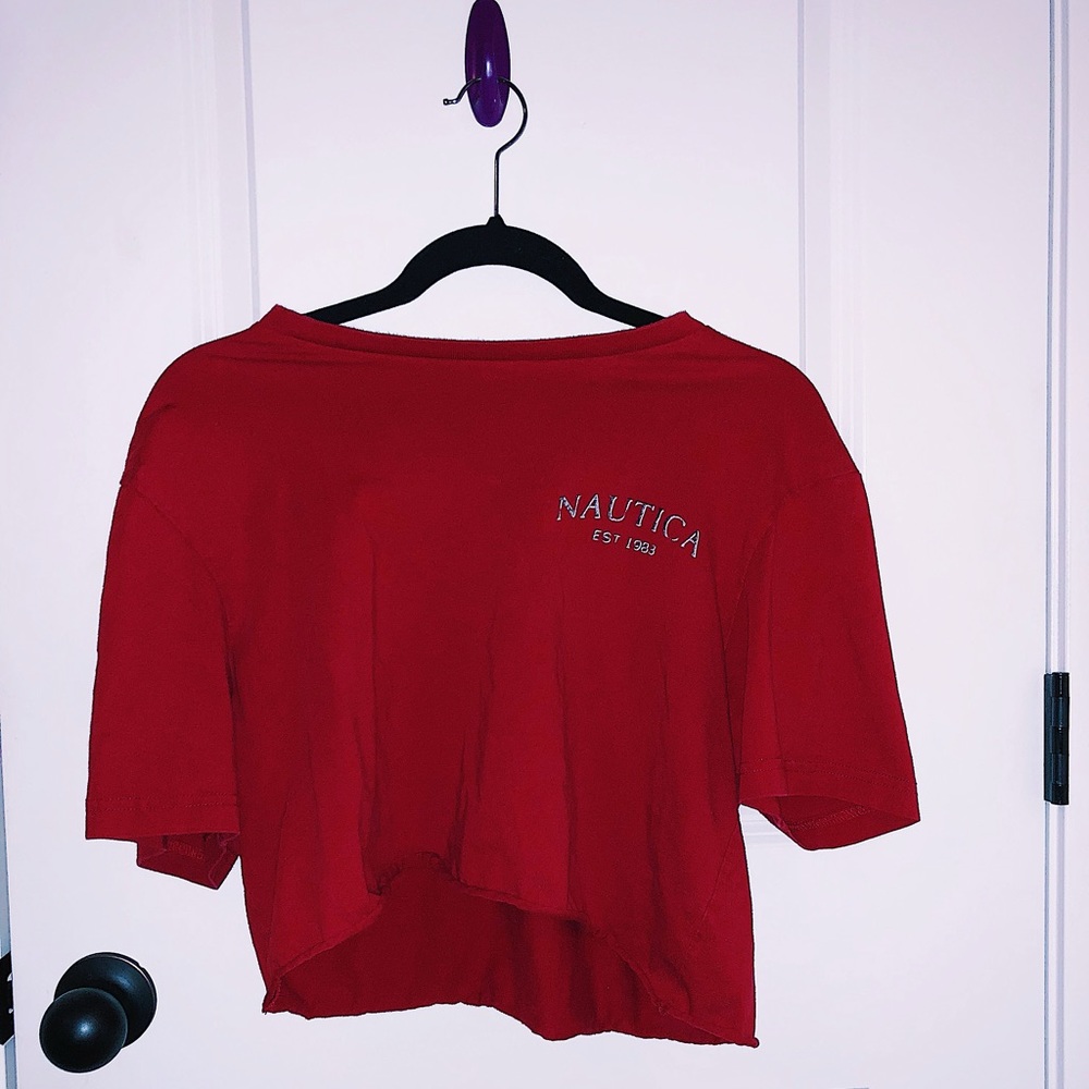Vintage Cropped Nautica Top